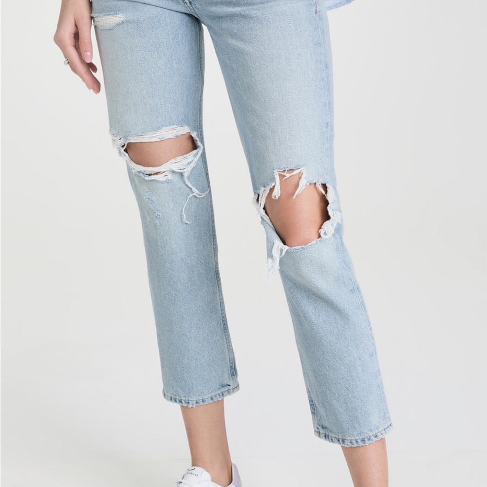 Citizens of Humanity Charlotte Crop High Rise Straight Jeans